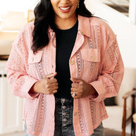 Sweeter Than Nectar Lace Button Down in Rose-Tops-Ave Shops-[option4]-[option5]-[option6]-[option7]-[option8]-Shop-Boutique-Clothing-for-Women-Online