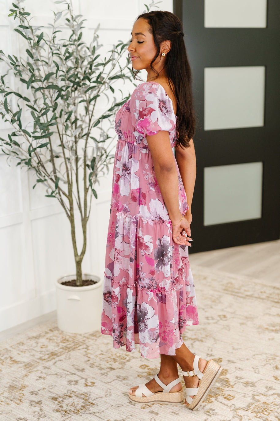 Sweetheart Club Square Neck Floral Dress-Womens-Ave Shops-[option4]-[option5]-[option6]-[option7]-[option8]-Shop-Boutique-Clothing-for-Women-Online