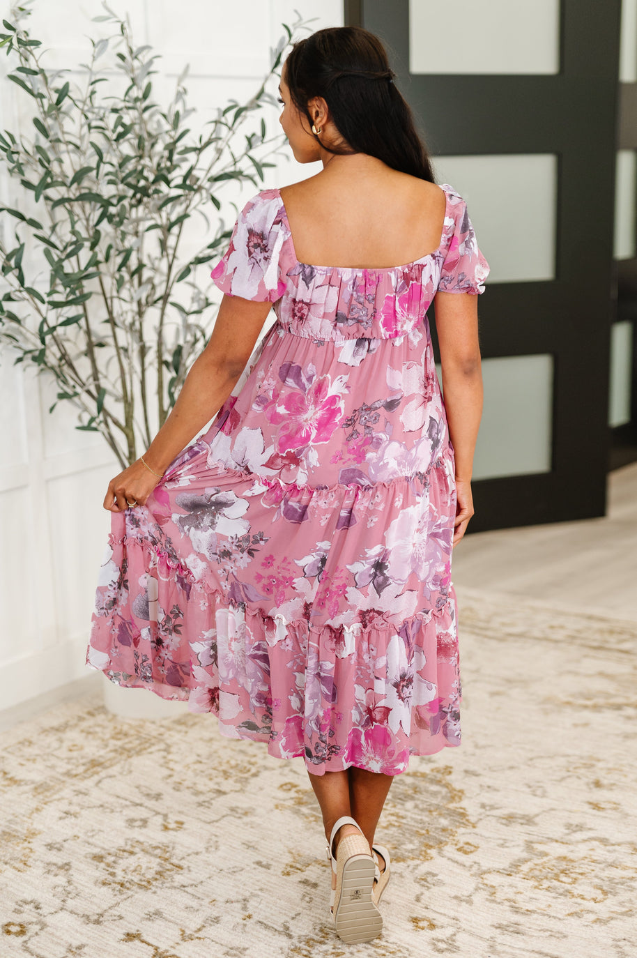 Sweetheart Club Square Neck Floral Dress-Womens-Ave Shops-[option4]-[option5]-[option6]-[option7]-[option8]-Shop-Boutique-Clothing-for-Women-Online