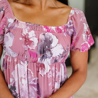 Sweetheart Club Square Neck Floral Dress-Womens-Ave Shops-[option4]-[option5]-[option6]-[option7]-[option8]-Shop-Boutique-Clothing-for-Women-Online