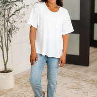 Take It Easy Slouchy Tee in Ivory-Womens-Ave Shops-[option4]-[option5]-[option6]-[option7]-[option8]-Shop-Boutique-Clothing-for-Women-Online