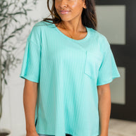 Take It Easy Slouchy Tee in Mint-Womens-Ave Shops-[option4]-[option5]-[option6]-[option7]-[option8]-Shop-Boutique-Clothing-for-Women-Online