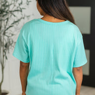 Take It Easy Slouchy Tee in Mint-Womens-Ave Shops-[option4]-[option5]-[option6]-[option7]-[option8]-Shop-Boutique-Clothing-for-Women-Online