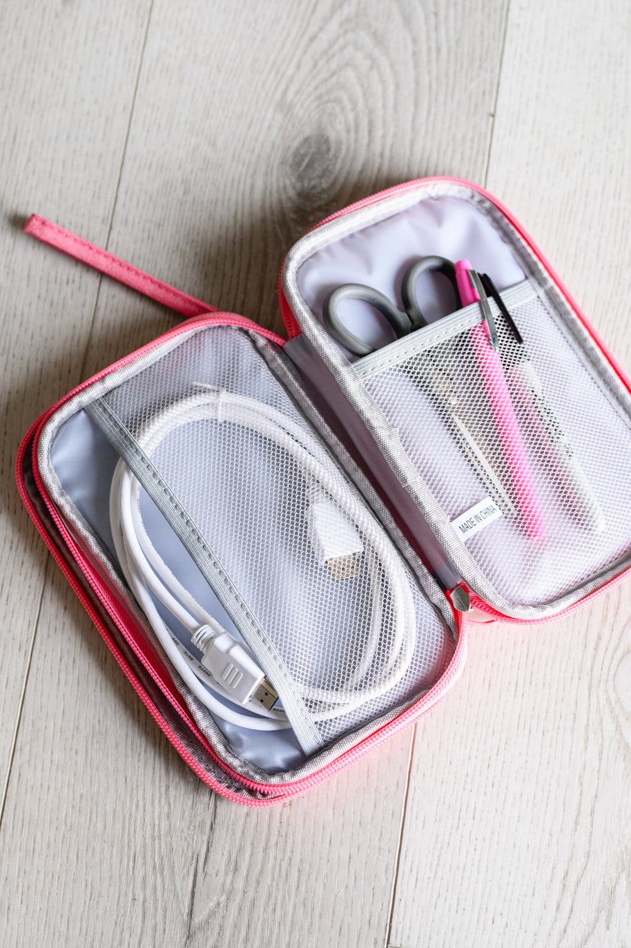 Technically Everything Tech Case in Pink-Accessories-Ave Shops-[option4]-[option5]-[option6]-[option7]-[option8]-Shop-Boutique-Clothing-for-Women-Online