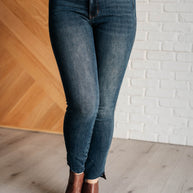 Judy Blue Tessa High Rise Control Top Step Hem Skinny Jeans-Womens-Ave Shops-[option4]-[option5]-[option6]-[option7]-[option8]-Shop-Boutique-Clothing-for-Women-Online