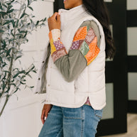That's What I'm Talkin' About Puffer Vest in Sand Beige-Womens-Ave Shops-[option4]-[option5]-[option6]-[option7]-[option8]-Shop-Boutique-Clothing-for-Women-Online