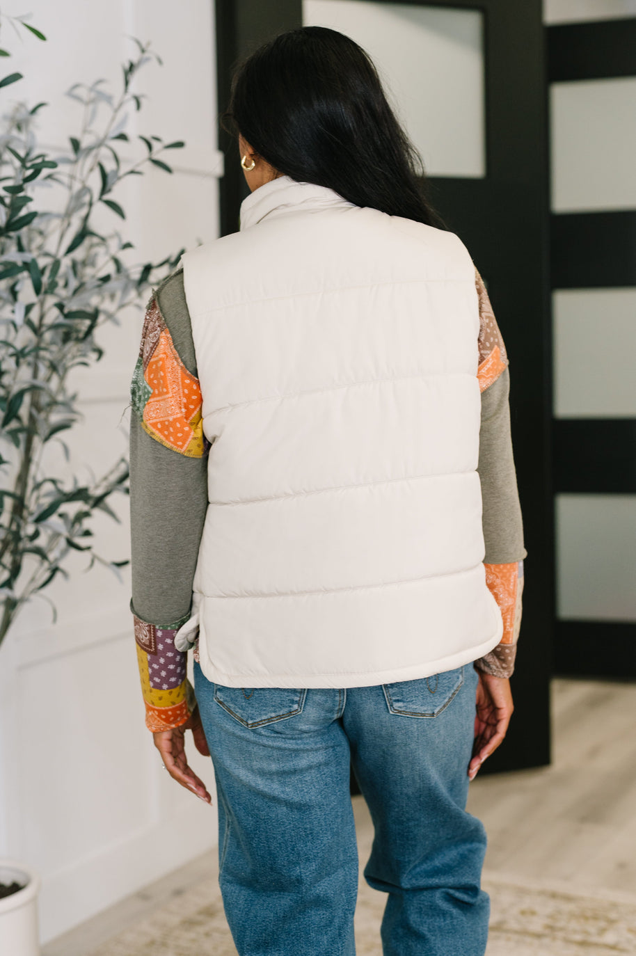 That's What I'm Talkin' About Puffer Vest in Sand Beige-Womens-Ave Shops-[option4]-[option5]-[option6]-[option7]-[option8]-Shop-Boutique-Clothing-for-Women-Online