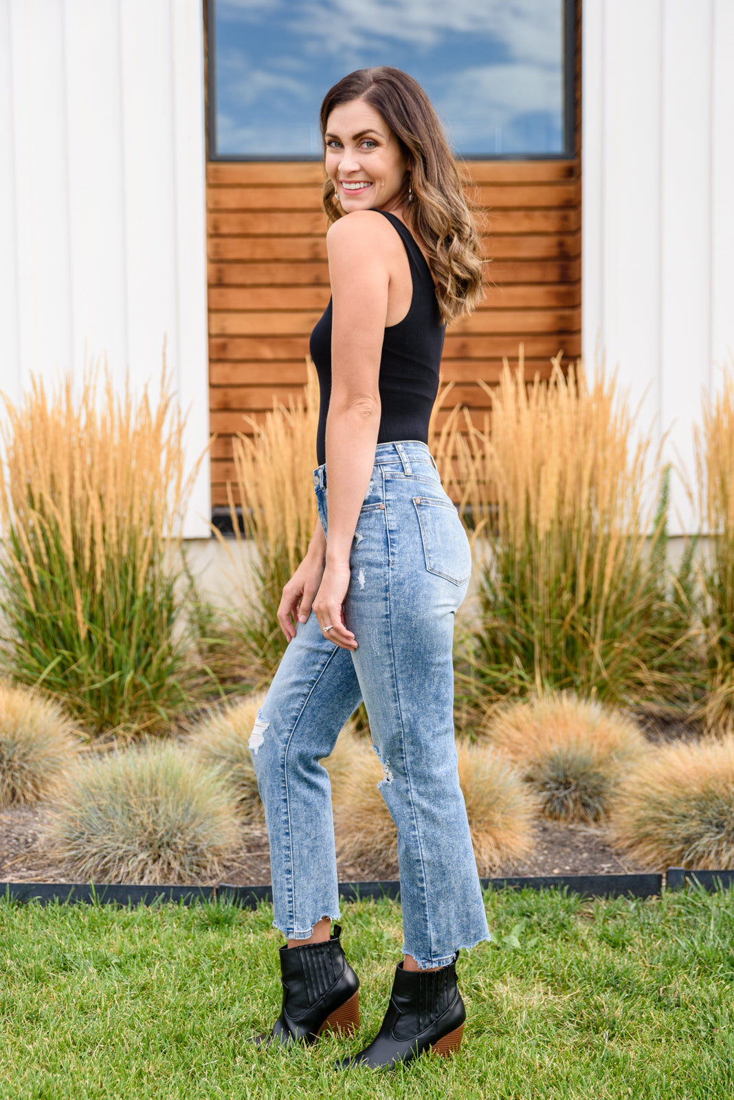 The Basics Bodysuit In Black-Womens-Ave Shops-[option4]-[option5]-[option6]-[option7]-[option8]-Shop-Boutique-Clothing-for-Women-Online