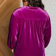 The Best Policy Velvet Balloon Sleeve Top-Tops-Ave Shops-[option4]-[option5]-[option6]-[option7]-[option8]-Shop-Boutique-Clothing-for-Women-Online