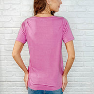 Zenana The Every Outfit Basic V-Neck Top in Candy Pink-Womens-Ave Shops-[option4]-[option5]-[option6]-[option7]-[option8]-Shop-Boutique-Clothing-for-Women-Online