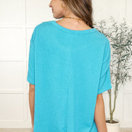 The Go-To Tee in Aqua Glow-Womens-Ave Shops-[option4]-[option5]-[option6]-[option7]-[option8]-Shop-Boutique-Clothing-for-Women-Online