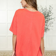 The Go-To Tee in Summer Coral-Womens-Ave Shops-[option4]-[option5]-[option6]-[option7]-[option8]-Shop-Boutique-Clothing-for-Women-Online
