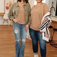 The Realest V-Neck Top-Tops-Ave Shops-[option4]-[option5]-[option6]-[option7]-[option8]-Shop-Boutique-Clothing-for-Women-Online