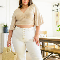 Tiny Dancer Wrapped Cropped Cardigan-Tops-Ave Shops-[option4]-[option5]-[option6]-[option7]-[option8]-Shop-Boutique-Clothing-for-Women-Online
