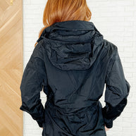 Track Snack Windbreaker in Black-Womens-Ave Shops-[option4]-[option5]-[option6]-[option7]-[option8]-Shop-Boutique-Clothing-for-Women-Online