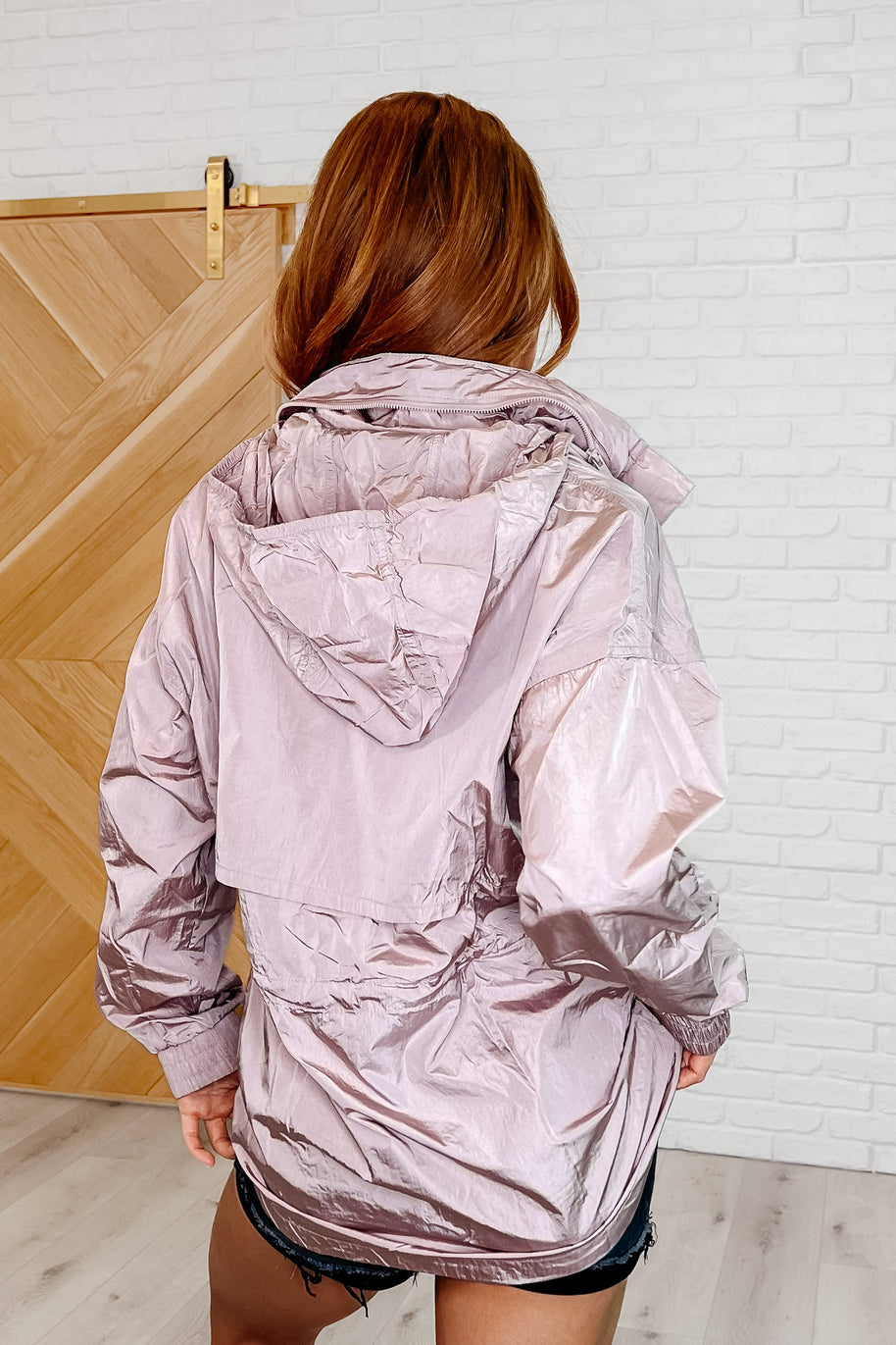 Track Snack Windbreaker in Mauve-Womens-Ave Shops-[option4]-[option5]-[option6]-[option7]-[option8]-Shop-Boutique-Clothing-for-Women-Online
