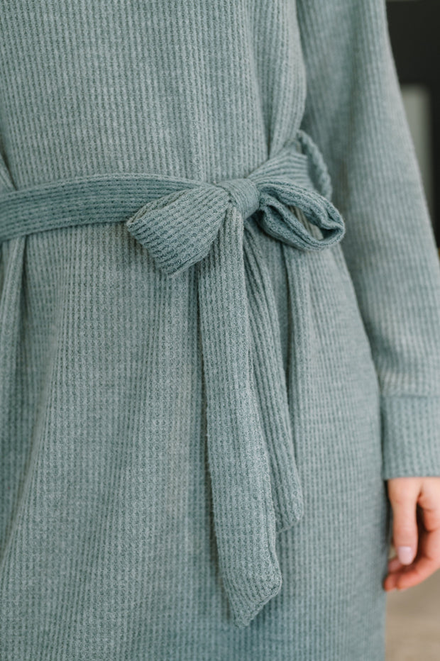 Travel Plush Knit Dress in Soft Teal-Womens-Ave Shops-[option4]-[option5]-[option6]-[option7]-[option8]-Shop-Boutique-Clothing-for-Women-Online