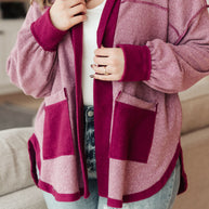 Two Hearts Jacket In Plum-Womens-Ave Shops-[option4]-[option5]-[option6]-[option7]-[option8]-Shop-Boutique-Clothing-for-Women-Online