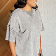 Unbothered Mineral Wash Top in Grey-Tops-Ave Shops-[option4]-[option5]-[option6]-[option7]-[option8]-Shop-Boutique-Clothing-for-Women-Online