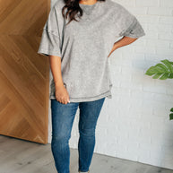 Unbothered Mineral Wash Top in Grey-Tops-Ave Shops-[option4]-[option5]-[option6]-[option7]-[option8]-Shop-Boutique-Clothing-for-Women-Online