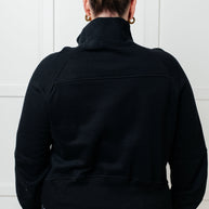 Under Her Spell Half Zip Pullover in Black-Tops-Ave Shops-[option4]-[option5]-[option6]-[option7]-[option8]-Shop-Boutique-Clothing-for-Women-Online