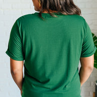 Uptown Crew T-Shirt in Green-Womens-Ave Shops-[option4]-[option5]-[option6]-[option7]-[option8]-Shop-Boutique-Clothing-for-Women-Online