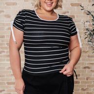 Vaguely Speaking Striped Top-Tops-Ave Shops-[option4]-[option5]-[option6]-[option7]-[option8]-Shop-Boutique-Clothing-for-Women-Online