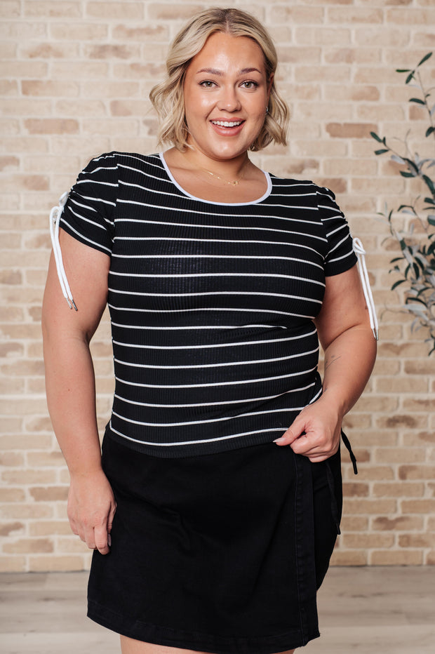 Vaguely Speaking Striped Top-Tops-Ave Shops-[option4]-[option5]-[option6]-[option7]-[option8]-Shop-Boutique-Clothing-for-Women-Online