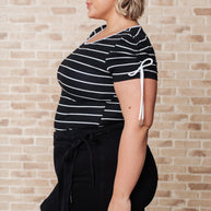Vaguely Speaking Striped Top-Tops-Ave Shops-[option4]-[option5]-[option6]-[option7]-[option8]-Shop-Boutique-Clothing-for-Women-Online