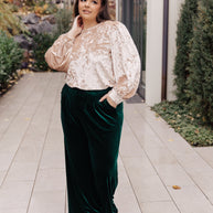 Feeling Good Velvet Blouse-Tops-Ave Shops-[option4]-[option5]-[option6]-[option7]-[option8]-Shop-Boutique-Clothing-for-Women-Online