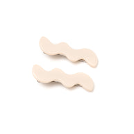 Wavy Clip Set in Cream-Accessories-Ave Shops-[option4]-[option5]-[option6]-[option7]-[option8]-Shop-Boutique-Clothing-for-Women-Online