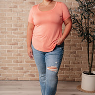 We Go Together Top In Cantaloupe-Tops-Ave Shops-[option4]-[option5]-[option6]-[option7]-[option8]-Shop-Boutique-Clothing-for-Women-Online