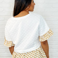 Welcome Me Home Gingham Print Top-Womens-Ave Shops-[option4]-[option5]-[option6]-[option7]-[option8]-Shop-Boutique-Clothing-for-Women-Online