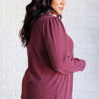 When the Sun Goes Down Mineral Wash Ribbed Knit Top in Wine-Tops-Ave Shops-[option4]-[option5]-[option6]-[option7]-[option8]-Shop-Boutique-Clothing-for-Women-Online