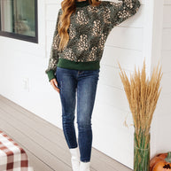 Where Are We Going Mock Neck Pullover-Tops-Ave Shops-[option4]-[option5]-[option6]-[option7]-[option8]-Shop-Boutique-Clothing-for-Women-Online