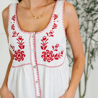 Whispering Petals Scoop Neck Dress-Womens-Ave Shops-[option4]-[option5]-[option6]-[option7]-[option8]-Shop-Boutique-Clothing-for-Women-Online