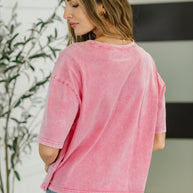 Who's That Girl Crochet Pocket T-Shirt-Womens-Ave Shops-[option4]-[option5]-[option6]-[option7]-[option8]-Shop-Boutique-Clothing-for-Women-Online