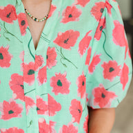 Wildflower Waltz Gathered Tier Dress in Mint-Womens-Ave Shops-[option4]-[option5]-[option6]-[option7]-[option8]-Shop-Boutique-Clothing-for-Women-Online