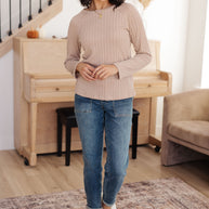 Winding Down Cable Detail Top-Tops-Ave Shops-[option4]-[option5]-[option6]-[option7]-[option8]-Shop-Boutique-Clothing-for-Women-Online