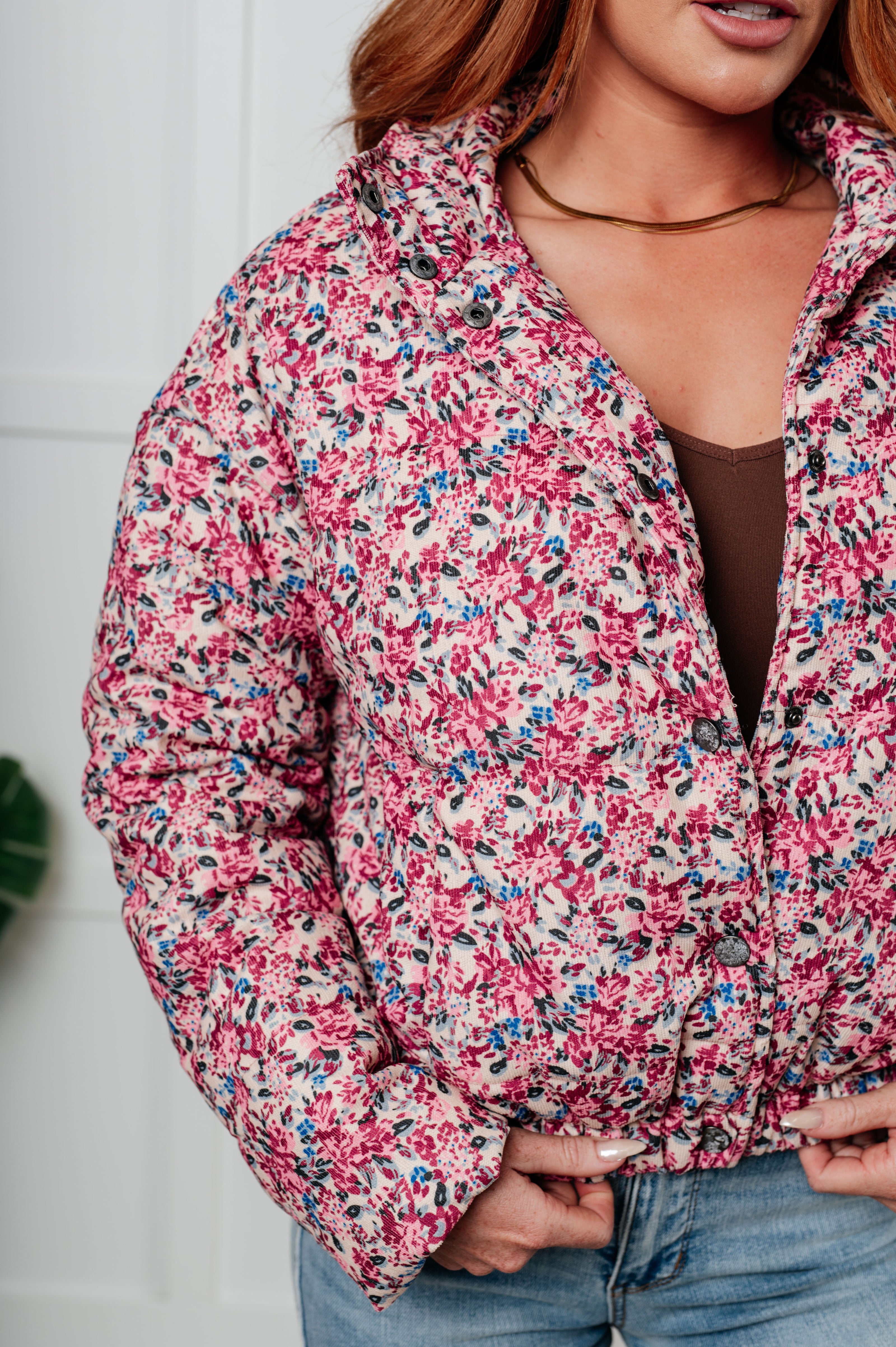 Wish Me Well Floral Printed Puffer Jacket in Cream Multi-Layers-Ave Shops-[option4]-[option5]-[option6]-[option7]-[option8]-Shop-Boutique-Clothing-for-Women-Online