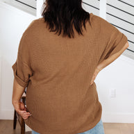 Wonder Why V-Neck Short Sleeve Sweater-Tops-Ave Shops-[option4]-[option5]-[option6]-[option7]-[option8]-Shop-Boutique-Clothing-for-Women-Online