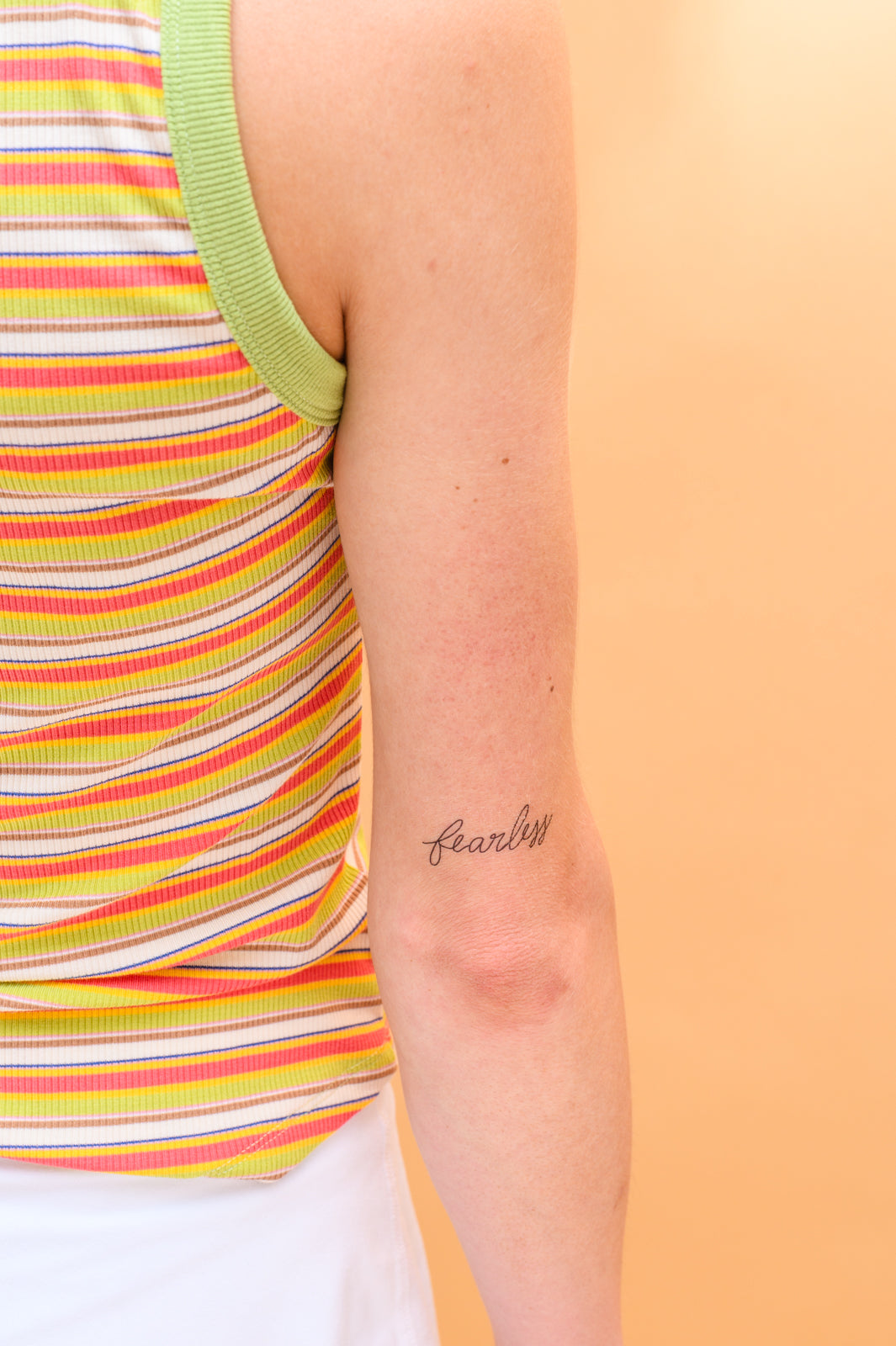 Words For A Season Temporary Tattoo FEARLESS-Accessories-Ave Shops-[option4]-[option5]-[option6]-[option7]-[option8]-Shop-Boutique-Clothing-for-Women-Online