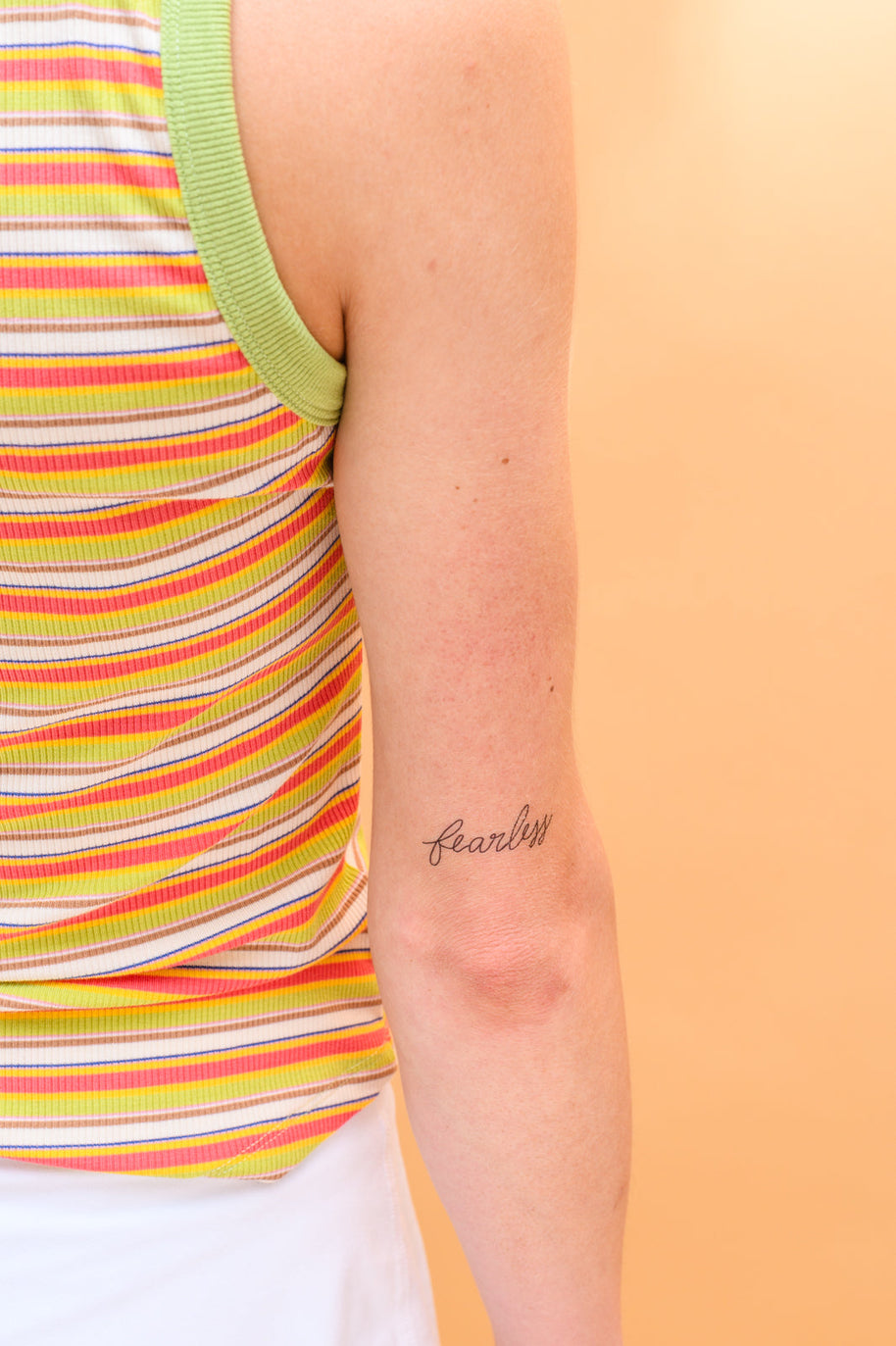 Words For A Season Temporary Tattoo FEARLESS-Accessories-Ave Shops-[option4]-[option5]-[option6]-[option7]-[option8]-Shop-Boutique-Clothing-for-Women-Online