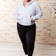 Working Up A Sweat Hooded Pullover in Grey-Athleisure-Ave Shops-[option4]-[option5]-[option6]-[option7]-[option8]-Shop-Boutique-Clothing-for-Women-Online