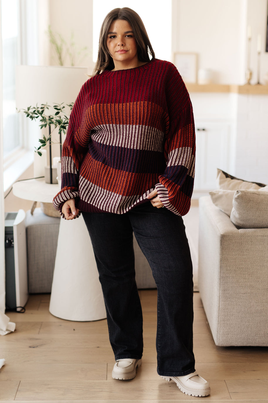 World of Wonder Striped Sweater-Tops-Ave Shops-[option4]-[option5]-[option6]-[option7]-[option8]-Shop-Boutique-Clothing-for-Women-Online