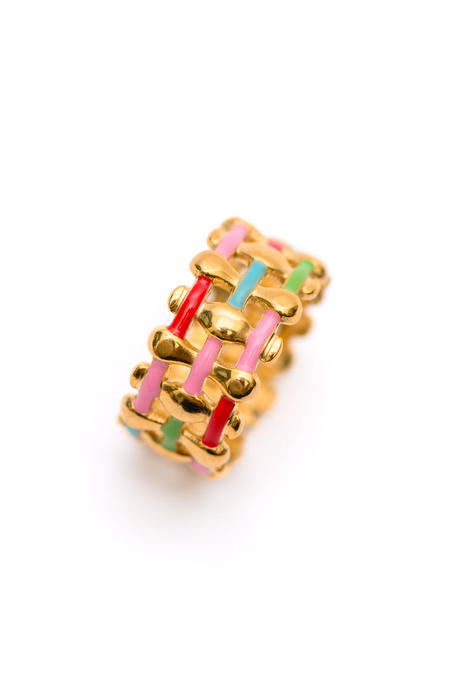 Woven in Color Ring-Accessories-Ave Shops-[option4]-[option5]-[option6]-[option7]-[option8]-Shop-Boutique-Clothing-for-Women-Online