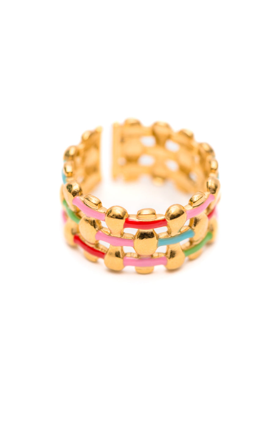 Woven in Color Ring-Accessories-Ave Shops-[option4]-[option5]-[option6]-[option7]-[option8]-Shop-Boutique-Clothing-for-Women-Online