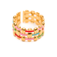 Woven in Color Ring-Accessories-Ave Shops-[option4]-[option5]-[option6]-[option7]-[option8]-Shop-Boutique-Clothing-for-Women-Online