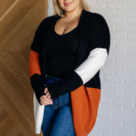 Writer's Block Color Block Open Front Cardigan-Layers-Ave Shops-[option4]-[option5]-[option6]-[option7]-[option8]-Shop-Boutique-Clothing-for-Women-Online