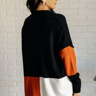 Writer's Block Color Block Open Front Cardigan-Layers-Ave Shops-[option4]-[option5]-[option6]-[option7]-[option8]-Shop-Boutique-Clothing-for-Women-Online